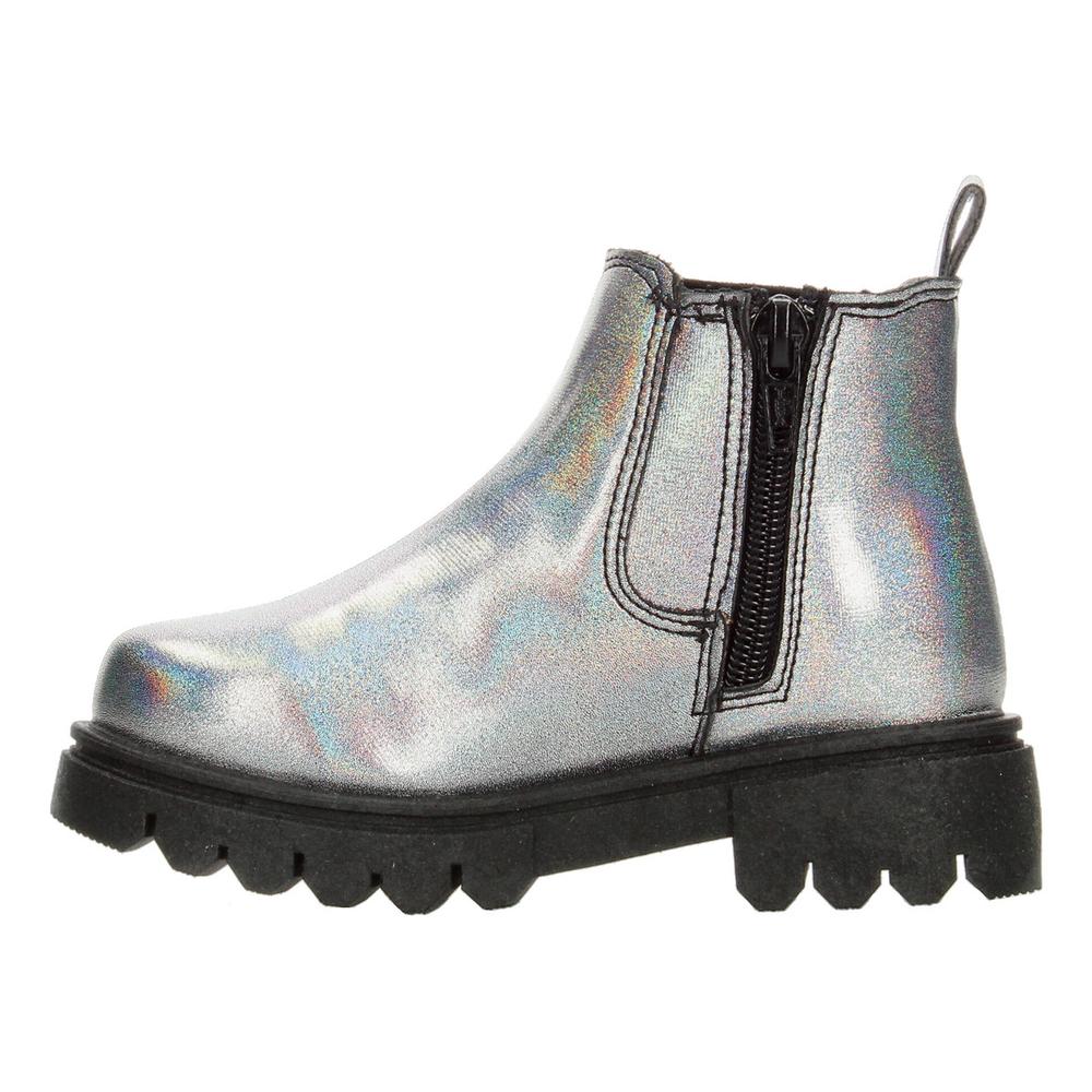 Foto 5 pulgar | Bota Jakuna Negro Para Niña [jak313] Plateado
