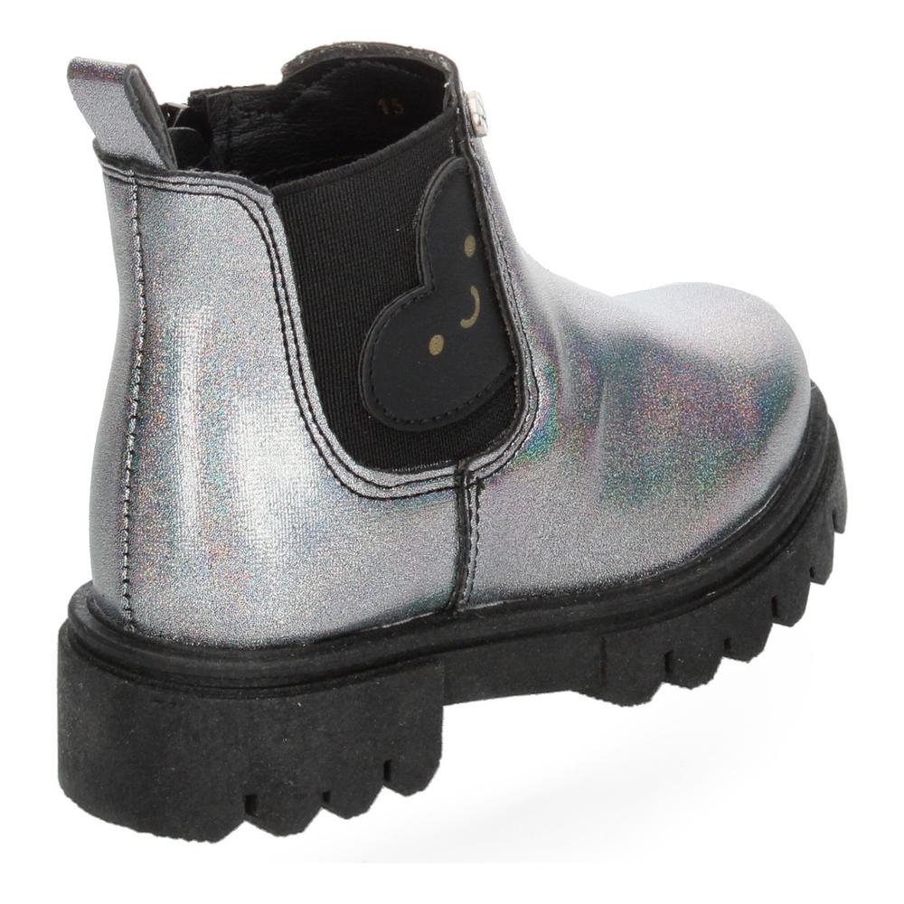 Foto 6 pulgar | Bota Jakuna Negro Para Niña [jak313] Plateado
