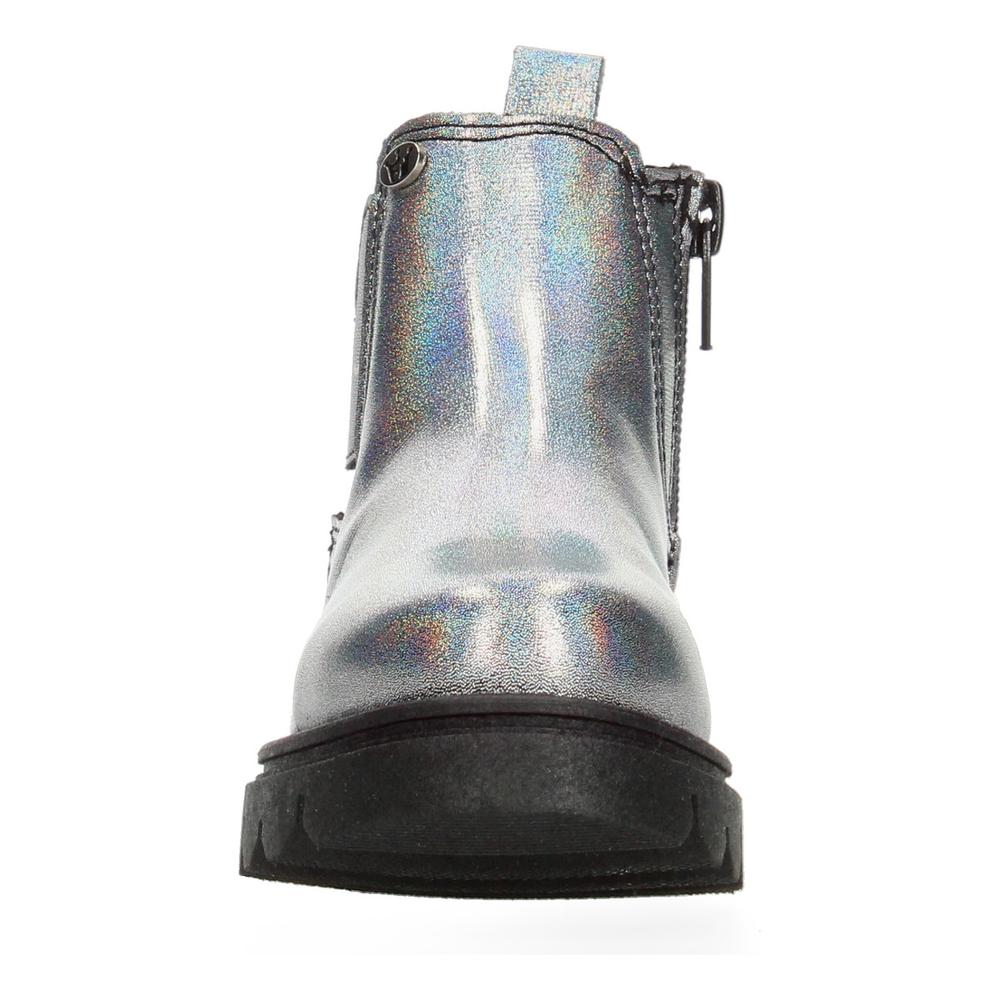 Foto 7 pulgar | Bota Jakuna Negro Para Niña [jak313] Plateado
