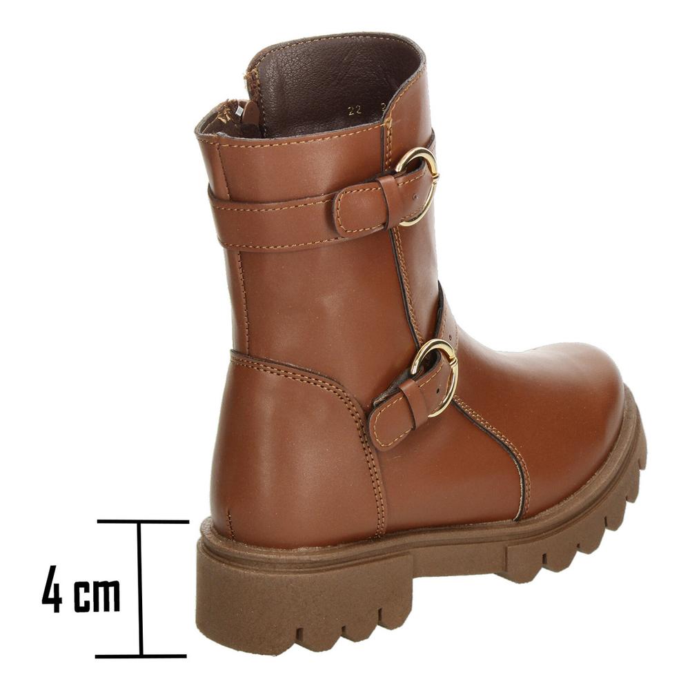 Foto 4 pulgar | Bota Jakuna Cafe Para Niña T22-26 [jak372] Cafe