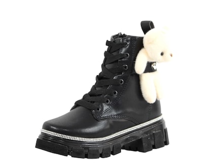 Foto 2 | Botas Niña Oso Peluche Serratos 5215 Negro