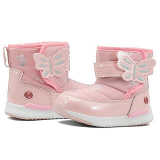 Foto 3 | Bota Invierno Mariposa Bubble Gummers Niña Textil Rosa 13-19 Rosa