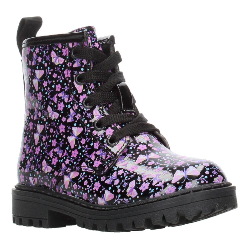 Foto 3 pulgar | Botin Tropicana Rosa Para Niña T15-18 [tro1486] Negro
