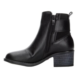 Foto 3 | Bota Tropicana Negro Cierre De Zipper Para Niña Negro