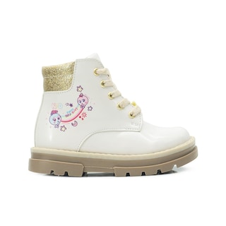 Foto 6 | Botas Botines Distroller Niña Invierno Charol Hueso 15-17 Beige