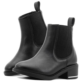 Foto 1 | Botas Botines Niña Salamandra Invierno Casual Formal Negro Negro