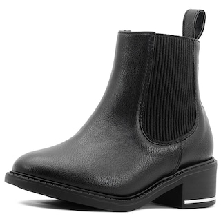 Foto 3 | Botas Botines Niña Salamandra Invierno Casual Formal Negro Negro