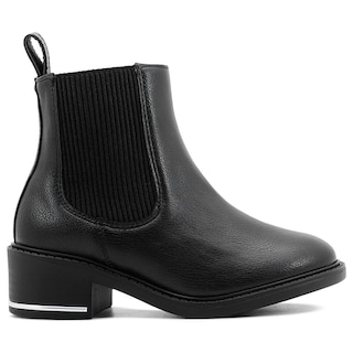 Foto 6 | Botas Botines Niña Salamandra Invierno Casual Formal Negro Negro