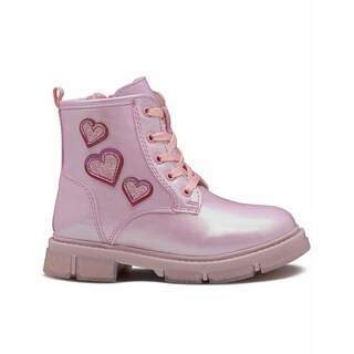 Foto 1 | Bota Bambino Para Niña Antiderrapante Corazones Color Rosa Rosa