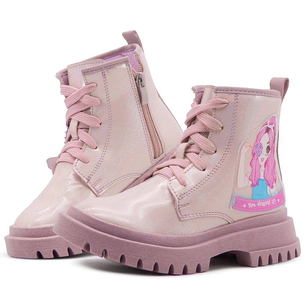 Foto 1 | Bota Tropicana Para Niña Mis Pastelito Antiderrapante Casual Rosa