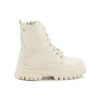 Foto 1 | Botín Bambino Para Niña Casual Estrella Pedrería Beige 18-23 Beige