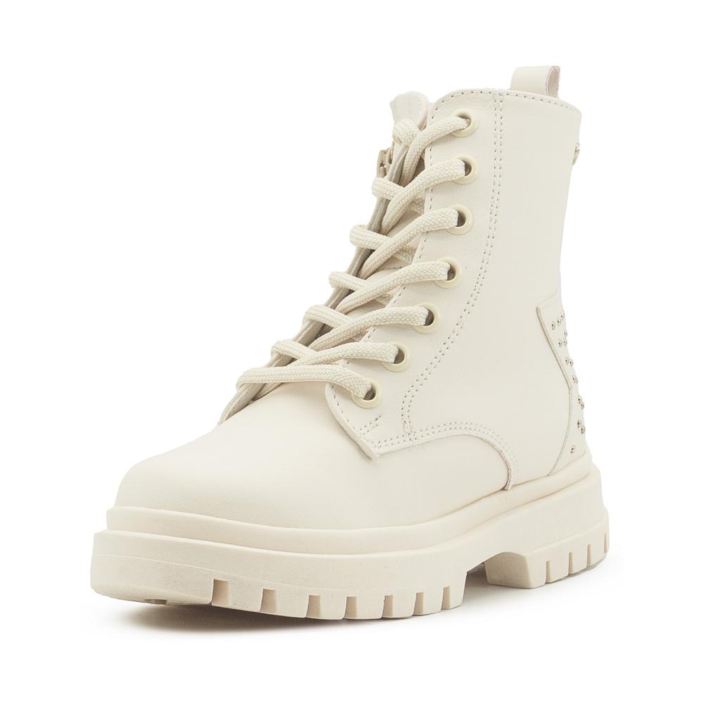 Foto 5 pulgar | Botín Bambino Para Niña Casual Estrella Pedrería Beige 18-23 Beige