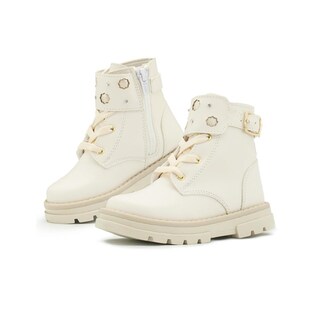 Foto 1 | Bota Chabelo Para Niña Ajuste Hebilla Comodidad 15-22 Latte Beige