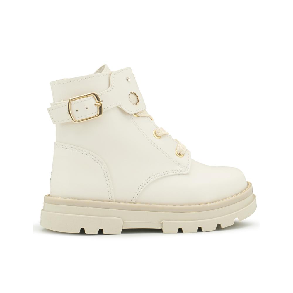 Foto 5 | Bota Chabelo Para Niña Ajuste Hebilla Comodidad 15-22 Latte Beige
