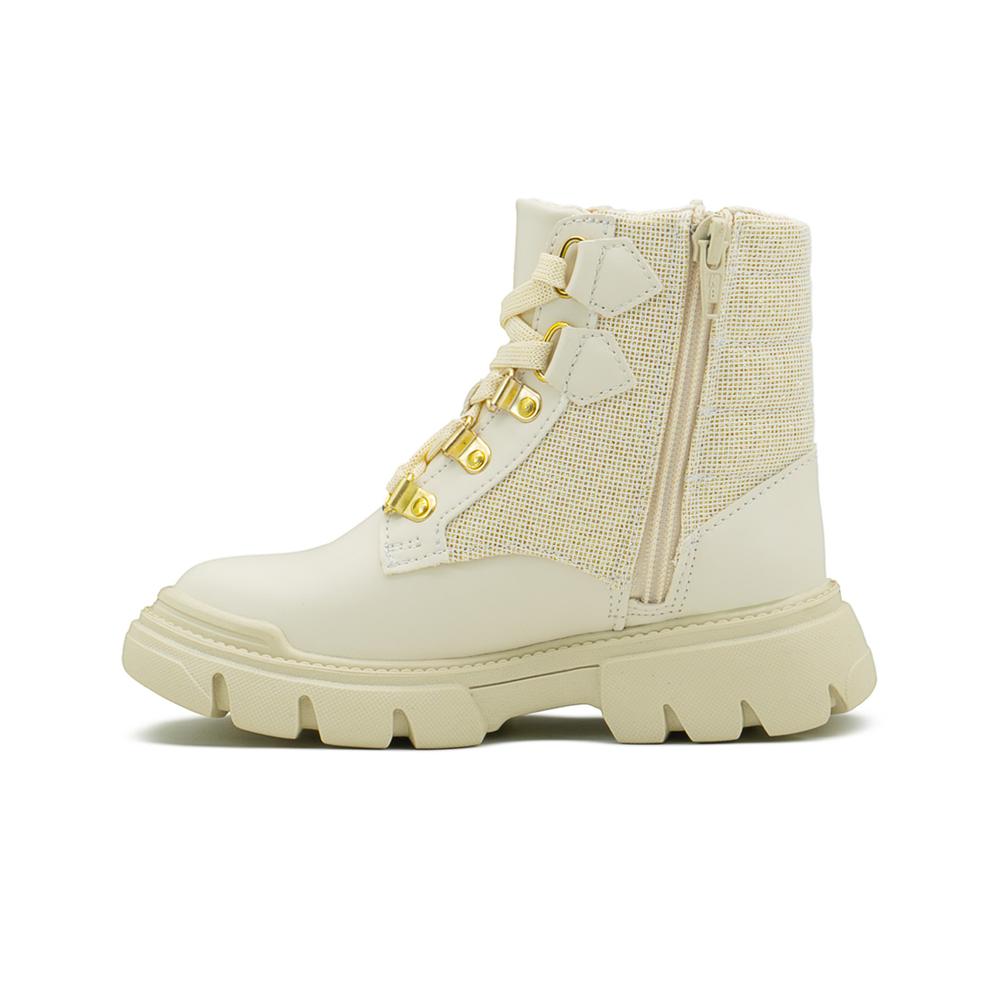 Foto 7 pulgar | Bota Karsten Antiderrapante Para Niña Con Brillo 22-26 Beige