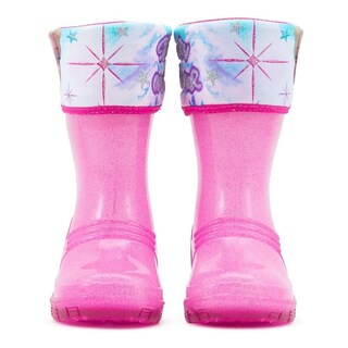 Foto 6 | Bota Lluvia Frozen Niña Bubble Gummers Wendy Lila/cr (13-21) Fucsia Oscuro