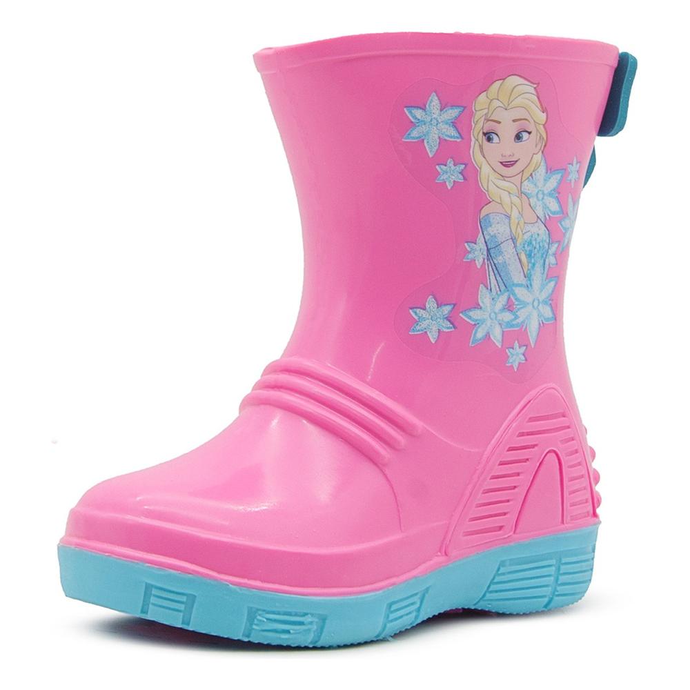 Foto 3 pulgar | Bota Lluvia Niña Frozen Ari Bubble Gummers Rosa 13-21 Rosa