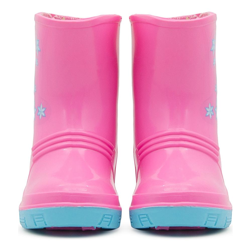 Foto 4 pulgar | Bota Lluvia Niña Frozen Ari Bubble Gummers Rosa 13-21 Rosa