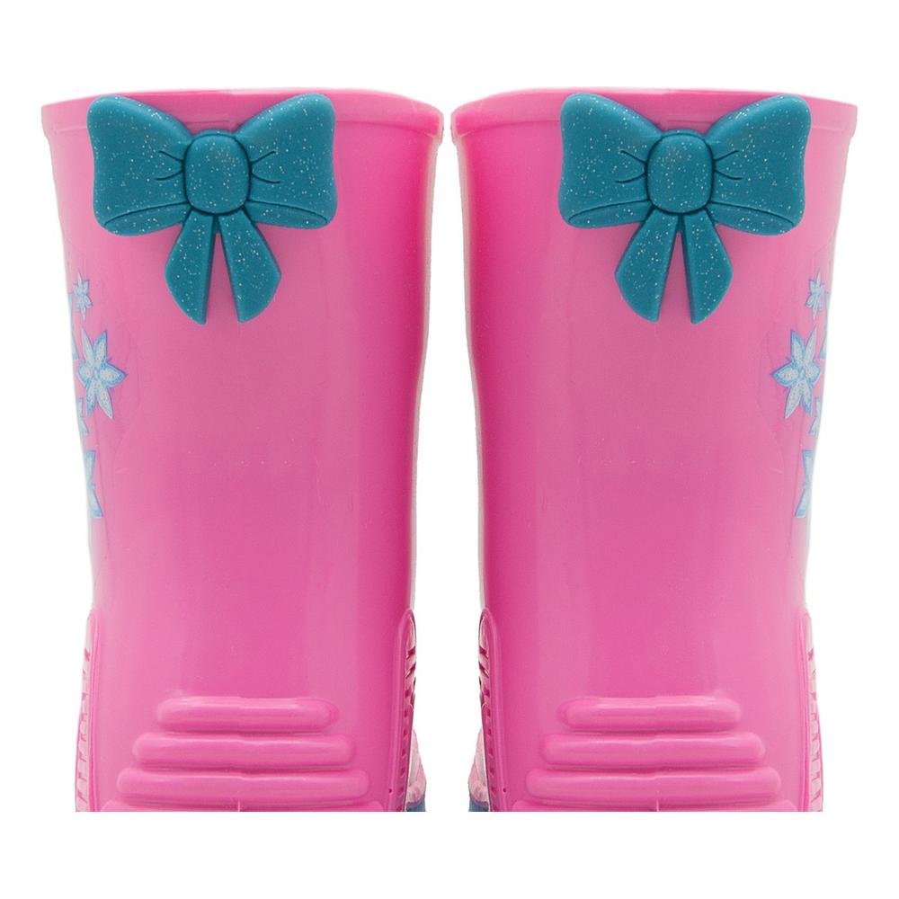 Foto 4 | Bota Lluvia Niña Frozen Ari Bubble Gummers Rosa 13-21 Rosa