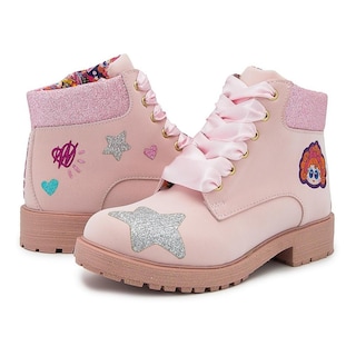 Foto 1 | Bota Niña Moda Distroller Chamoy Rosa Pastel Arcoiris 18-25 Rosa Claro
