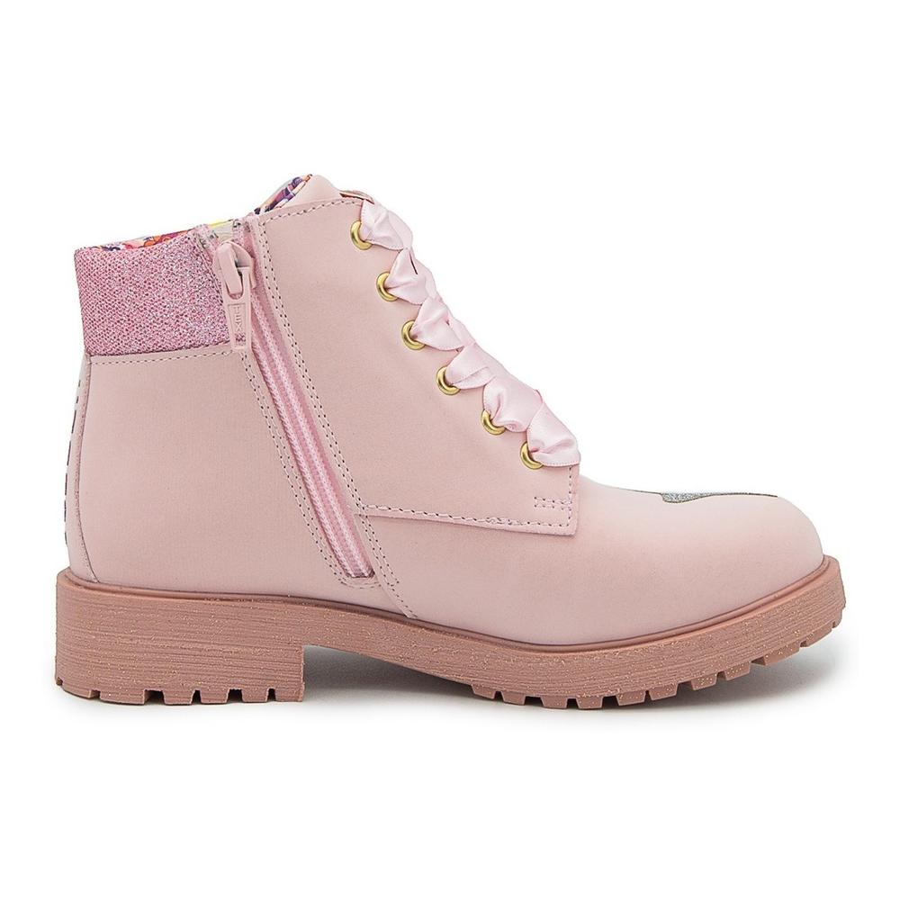 Foto 5 pulgar | Bota Niña Moda Distroller Chamoy Rosa Pastel Arcoiris 18-25 Rosa Claro