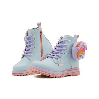 Foto 1 | Bota Botín Con Monedero Niña Distroller Chamoy Azul 15-24 Azul Cielo