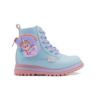 Foto 6 | Bota Botín Con Monedero Niña Distroller Chamoy Azul 15-24 Azul Cielo