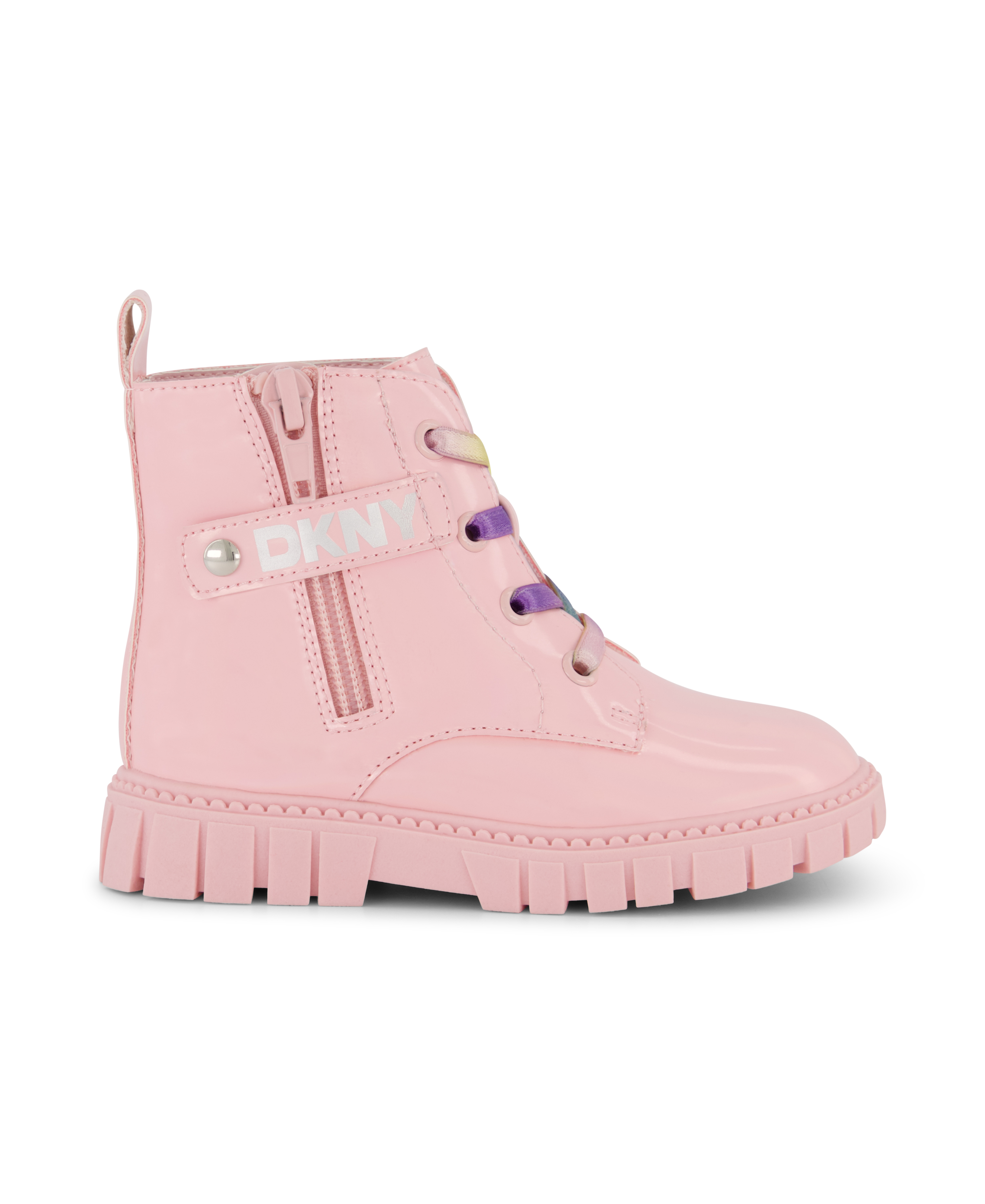 Foto 4 | Botas Casuales Para Niña Dkny Carrie Side Zip