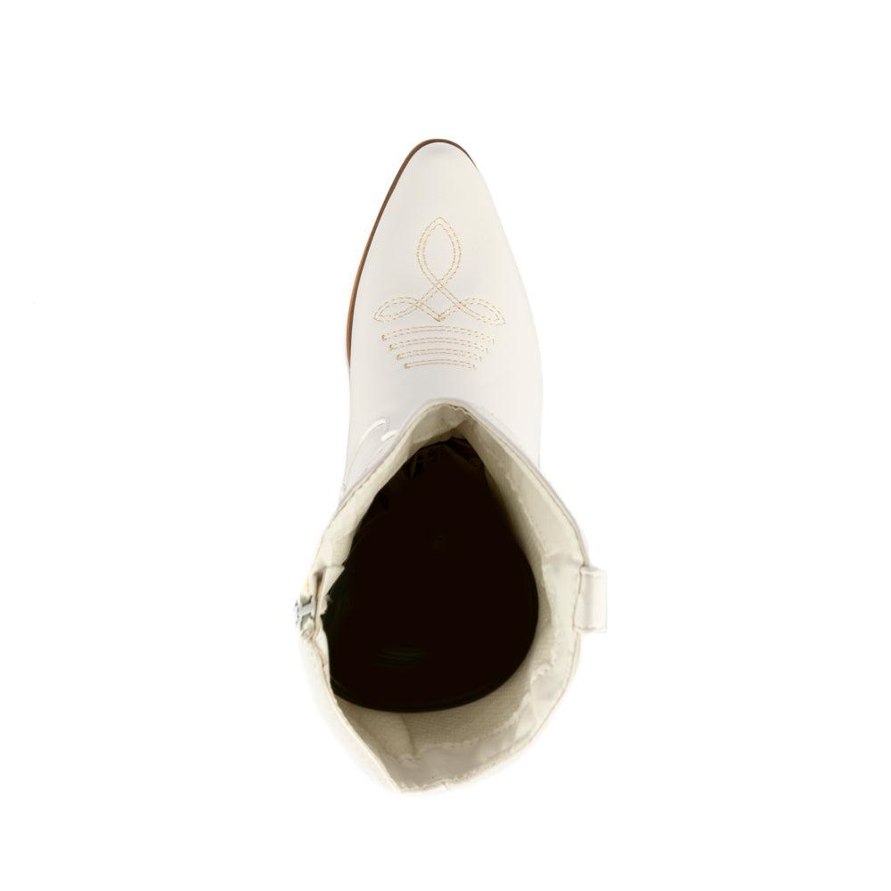Foto 4 | Botas Vaqueras Moda Casual Para Niña Creek-15k Blanco