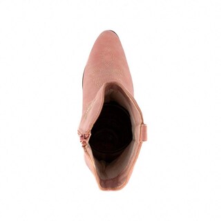 Foto 4 | Botas Vaqueras Moda Casual Para Niña Creek-15k Rosa