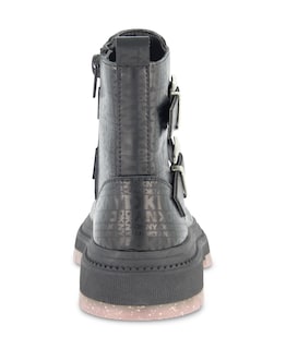 Foto 6 | Botas Dkny Crissa Buckles Negras Para Niña