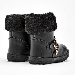 Foto 4 | Yondeer Botitas Para Bebé Niña Negro