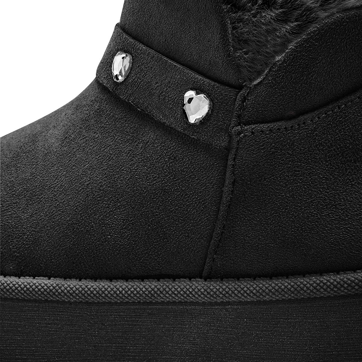 Foto 4 pulgar | Vavito Bota Para Niña Negro