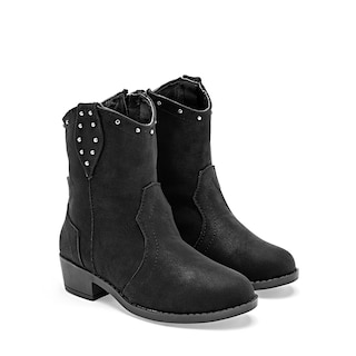 Foto 2 | Niñas Fashion Bota Para Niña Negro