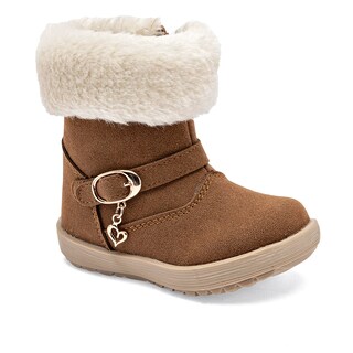 Foto 1 | Yondeer Bota Para Niña Camel Blanco