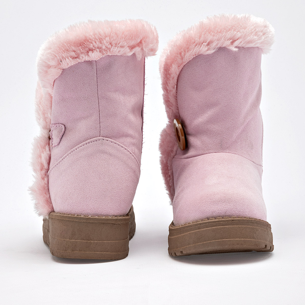 Foto 4 pulgar | Rojo Cereza Bota Para Niña Rosa