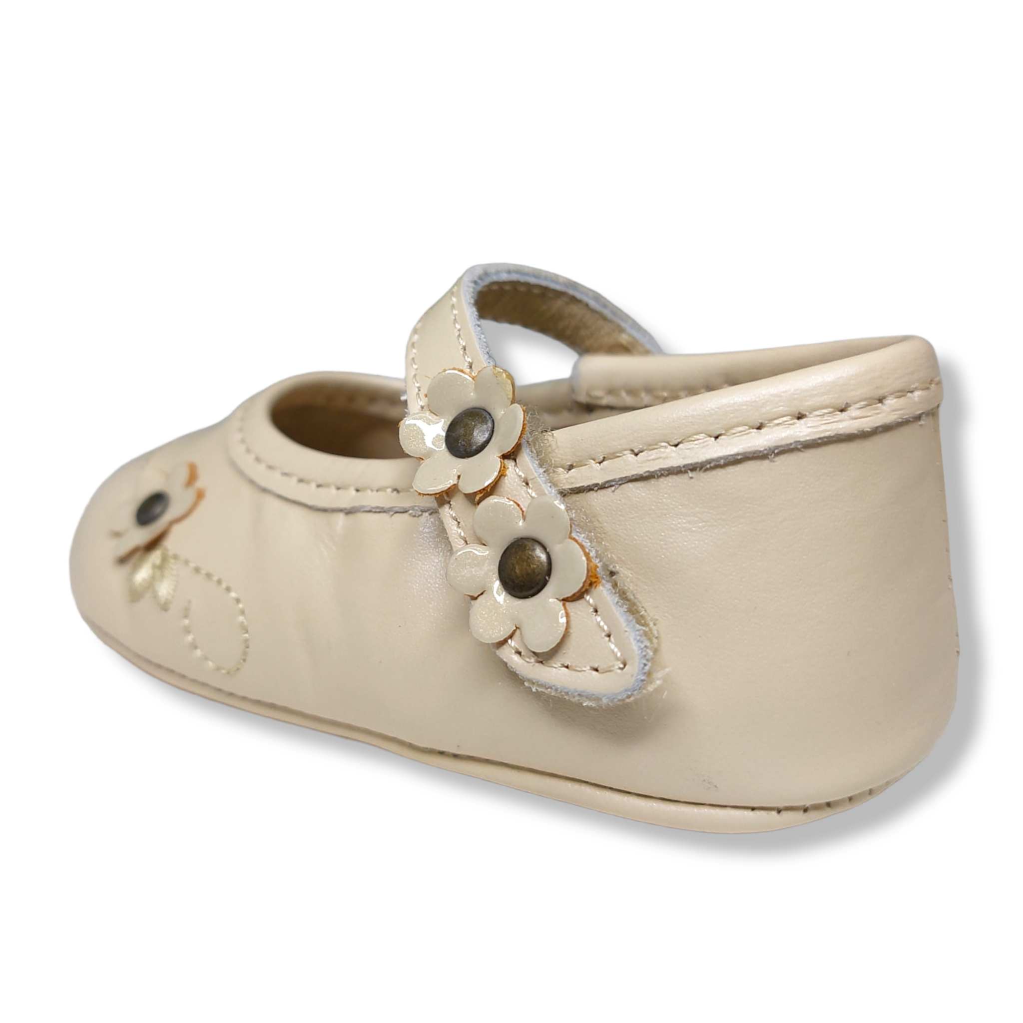 Foto 6 pulgar | Zapato Beige Para Bebé Niña Mini Burbujas
