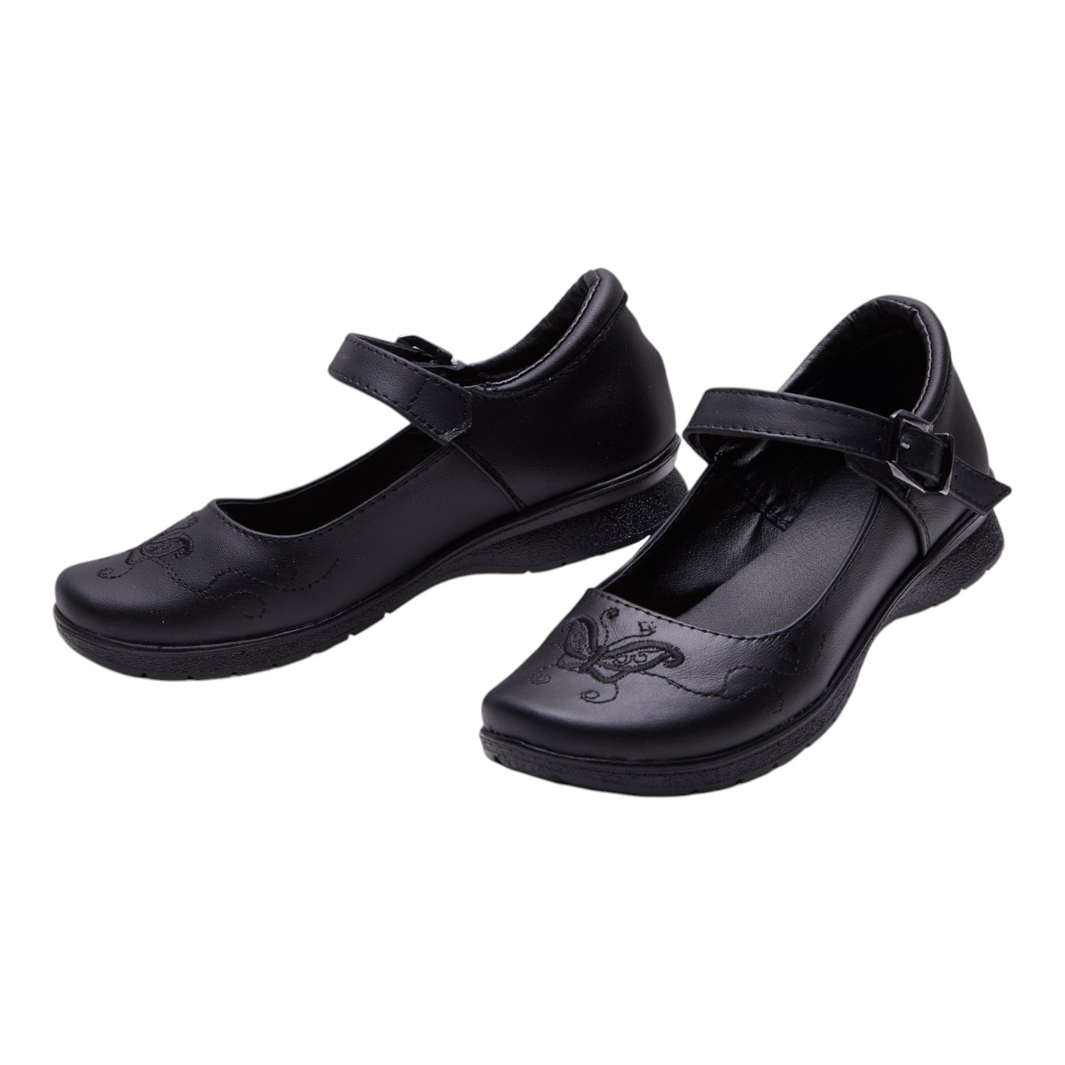 Foto 5 pulgar | Zapato Calzado Watanabe Color Negro Formal Mariposa
