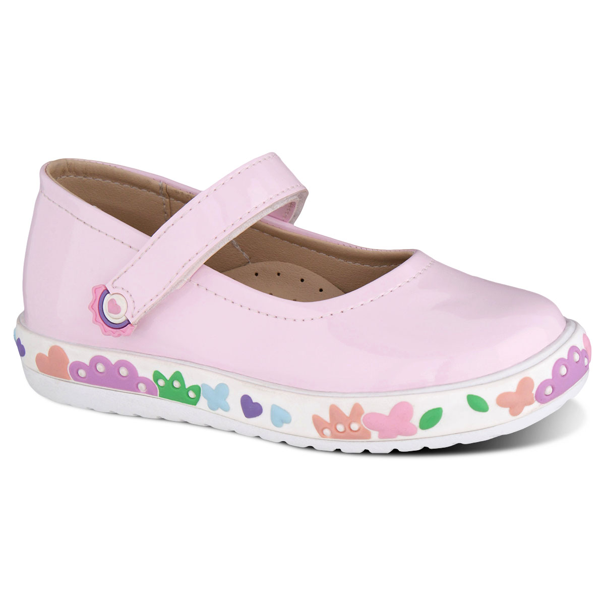 Foto 2 pulgar | Zapatos Casuales Dominiq 644 de Charol para Niña