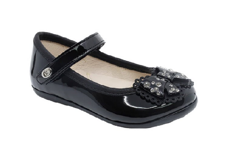 Zapatos Escolares Coqueta color Negro para Niña $712