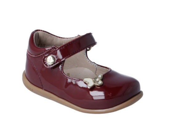 Zapatos de Charol Karsten 81718-4- A  Tinto para Niña