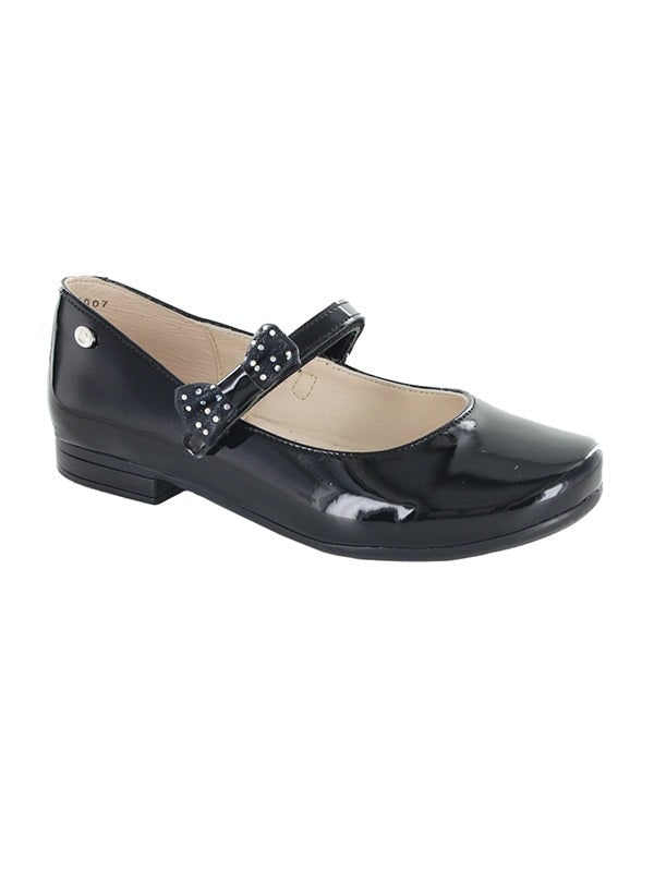 Zapatos Escolares de Charol Coqueta 45007-c Negros $652