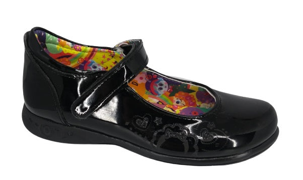 Zapatos Escolares Distroller color Negro para Niña