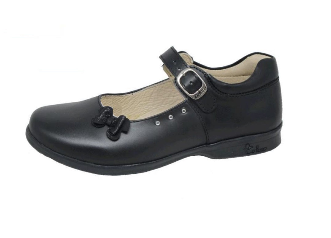 Zapatos Escolares Coloso Negros para Niña