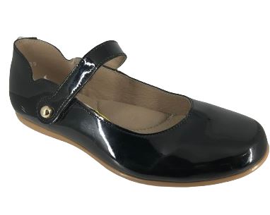 Flats Karsten Charol Negro Formal para Niña