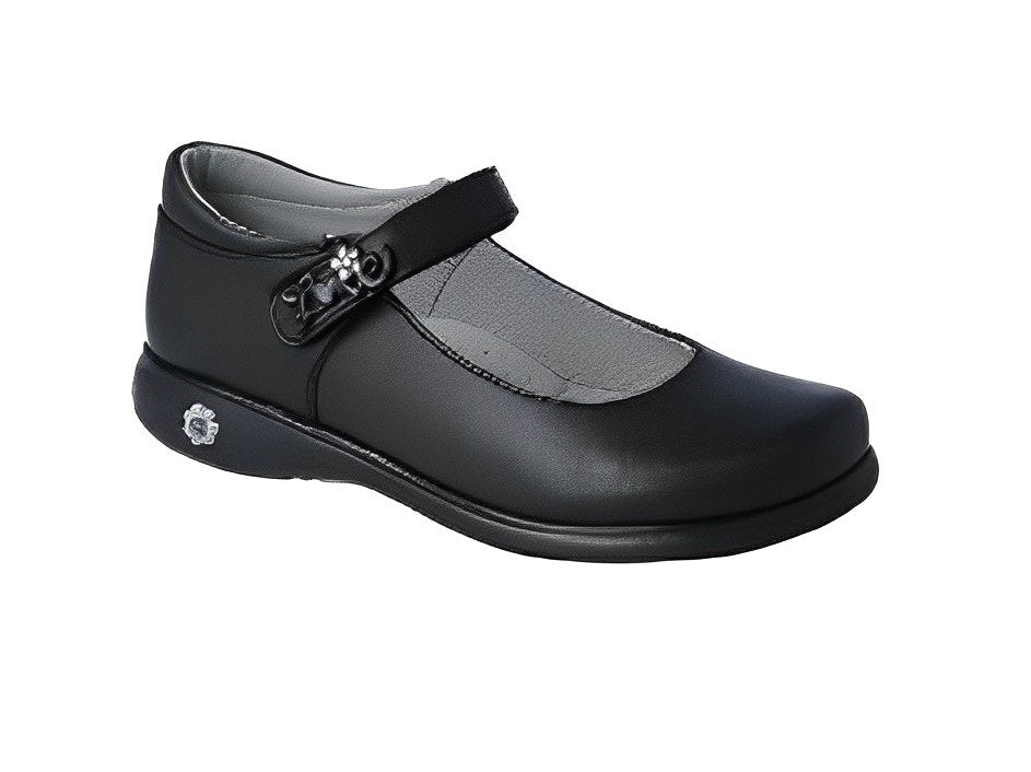 Foto 2 pulgar | Zapatos Escolares Karsten Negros para Niña