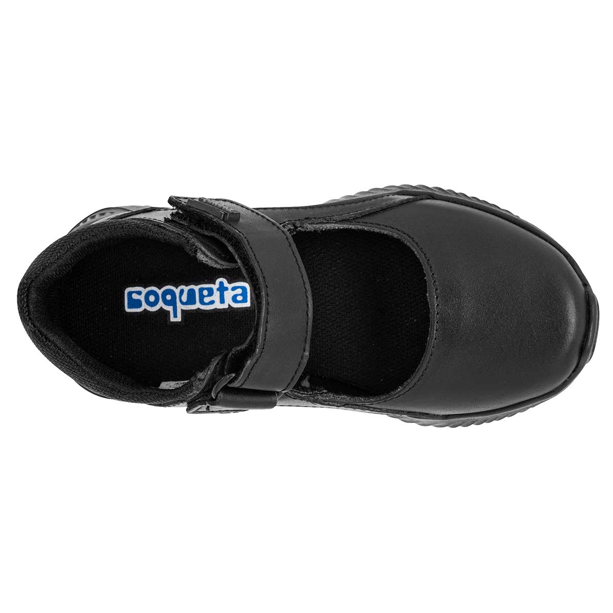 Foto 3 pulgar | Zapato Coqueta Escolar color Negro para Niña