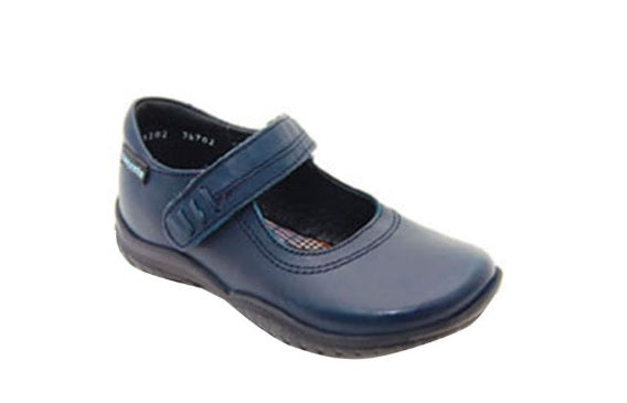 Zapato Escolar de Piel Coqueta 38700-e Marino