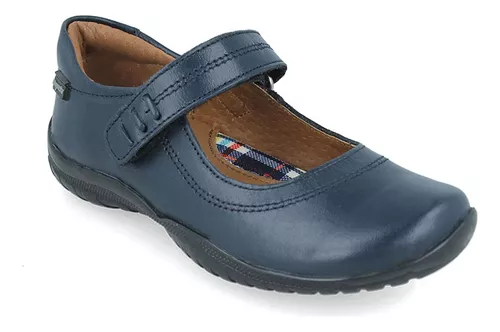 Foto 4 pulgar | Zapatos Escolares Coqueta 38700-e Azul Marino