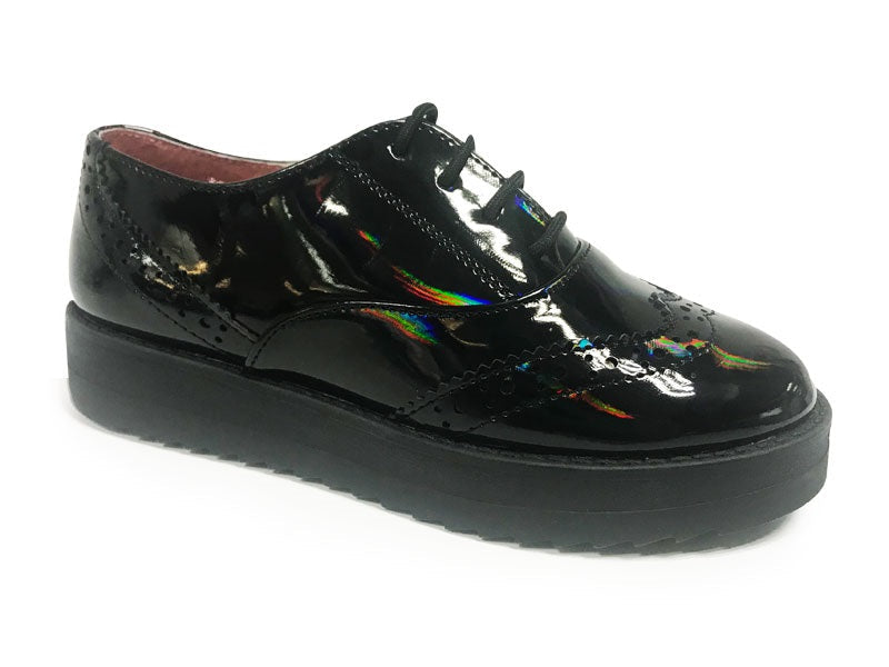 Zapatos Escolares Tropicana color Negro para Niña